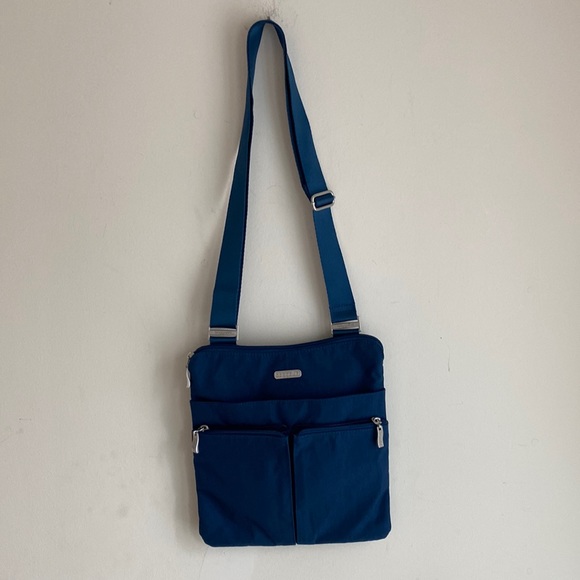 Baggallini Bags Nwot Baggallini Crossbody Bag In Navy Cobalt Blue